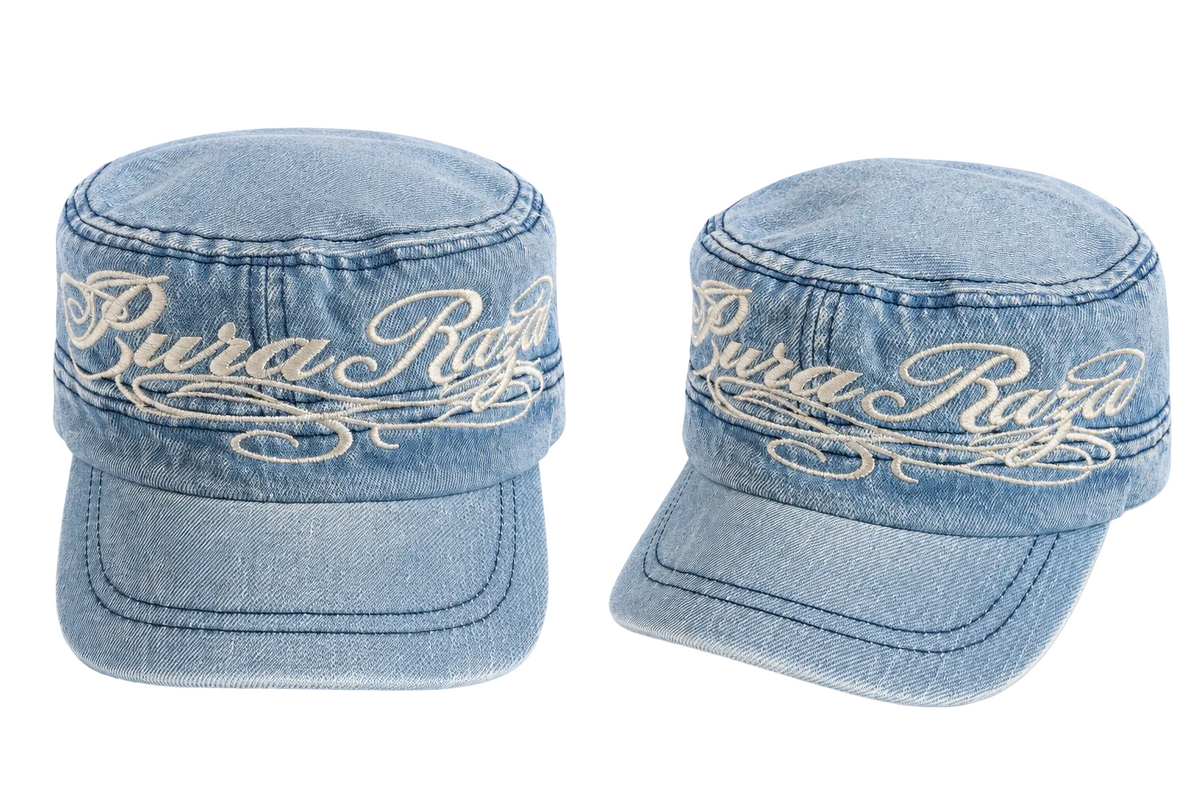 Pura Raza Denim Hat - Light Blue