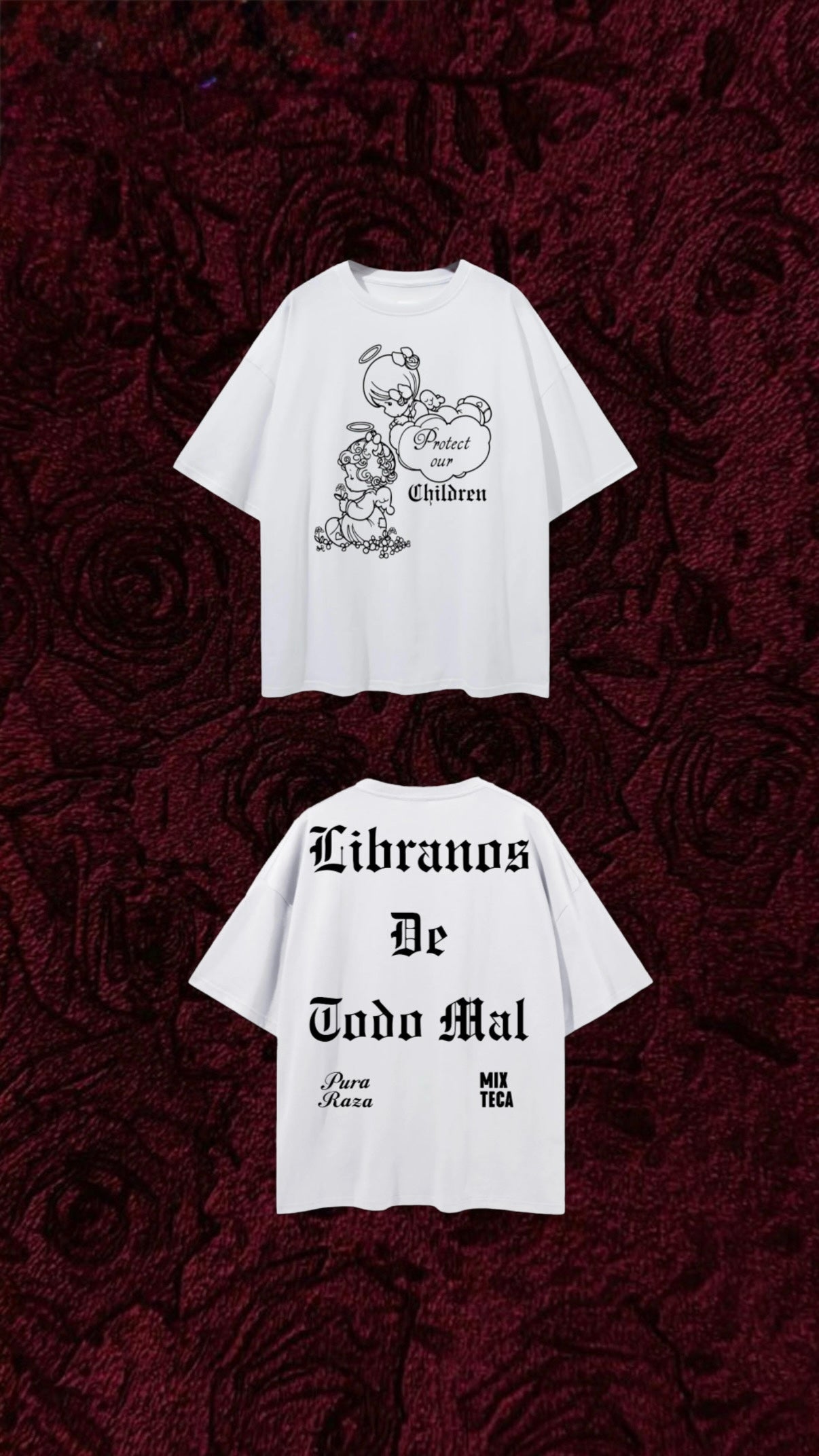 Mixteca x Pura Raza “Protect Our Children” Tee