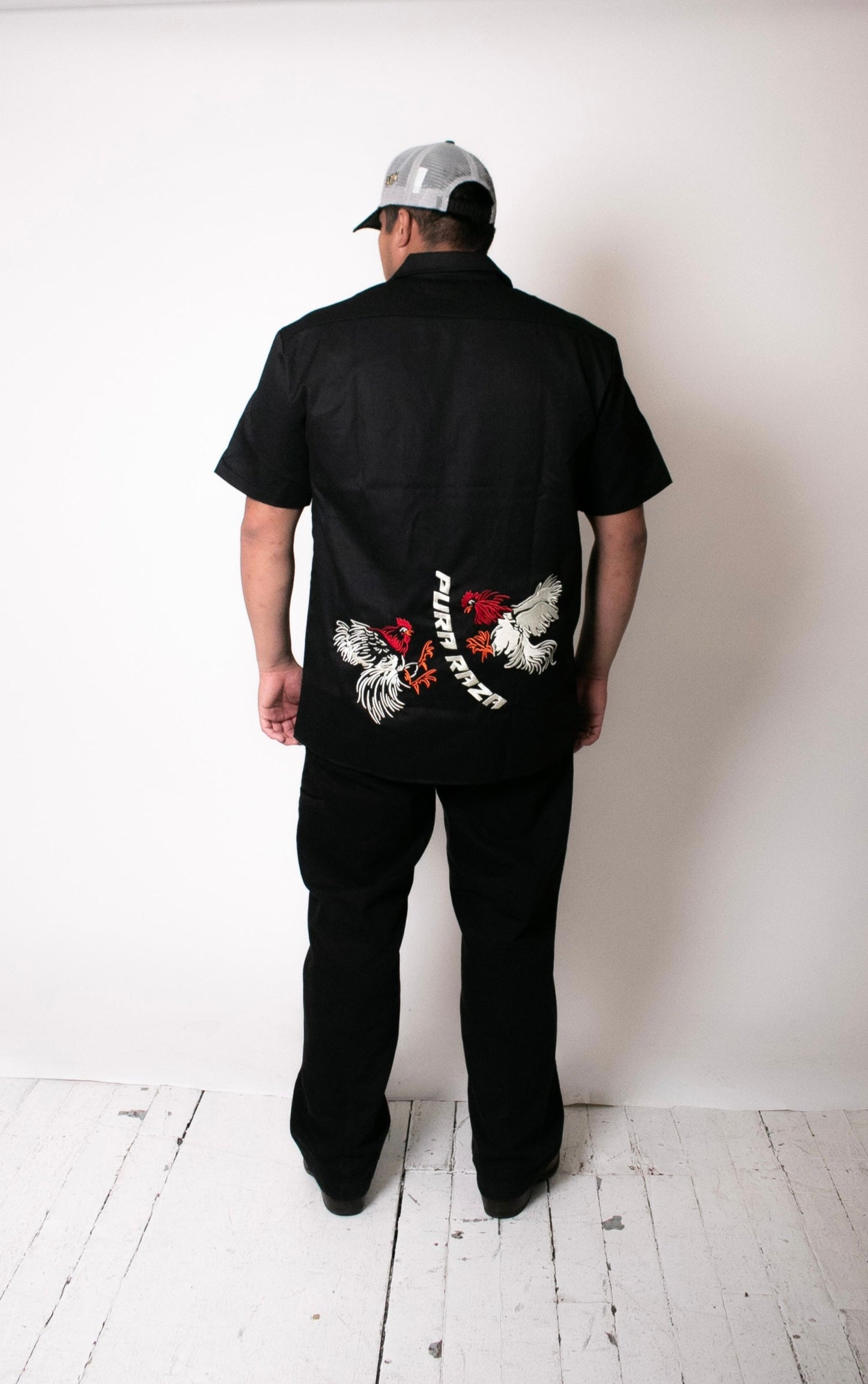 PRZ Rooster Fight Dickies Work Shirt