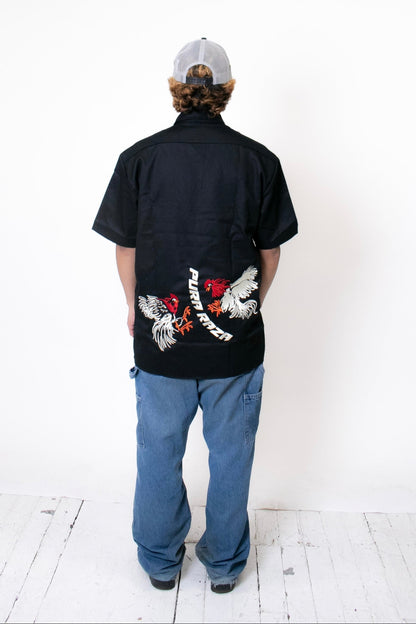 PRZ Rooster Fight Dickies Work Shirt