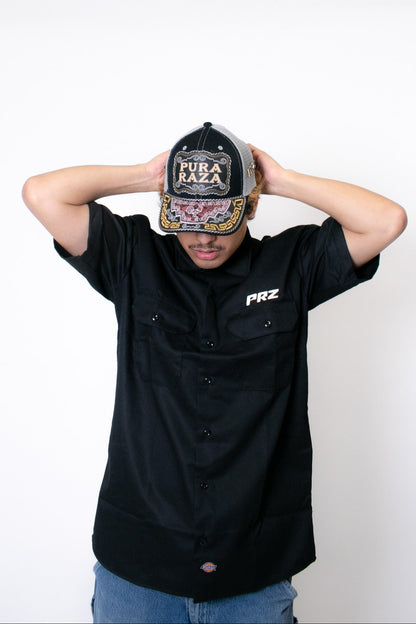 PRZ Rooster Fight Dickies Work Shirt